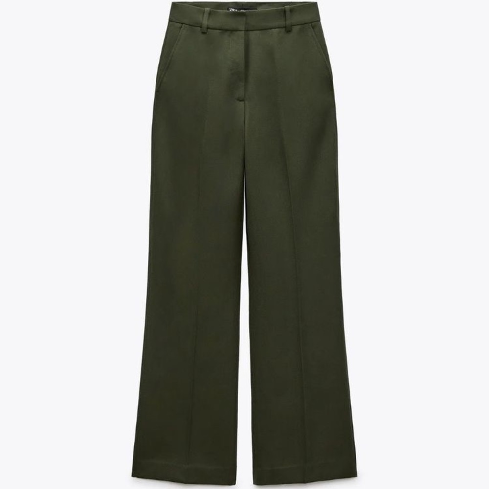Zara Wide Leg Trouser Pants